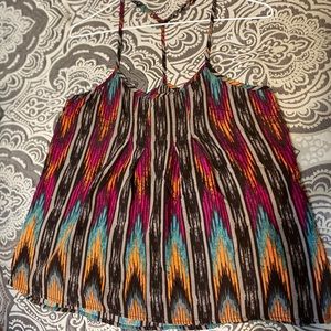 Spaghetti strap tank top